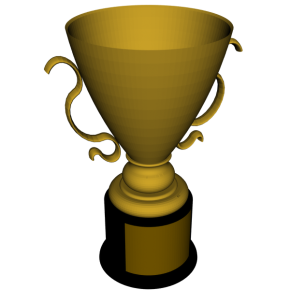 Trophy Golden Cup